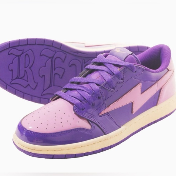 Kiy studios reverse PURP lows Sz 10 - Picture 1 of 8